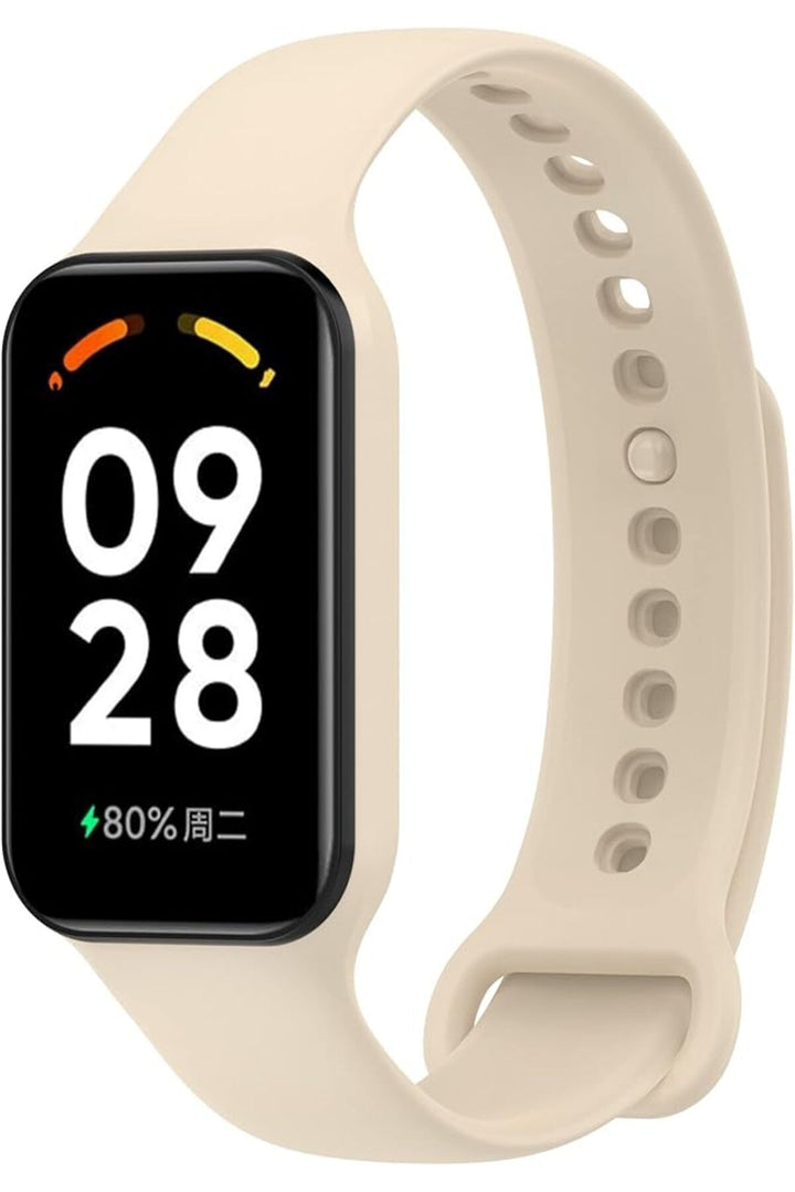 Redmi Band 8 Active/Redmi Band 2 ile Uyumlu Kordon Silikon Esnek Renkli Liquid Silicone Kordon
