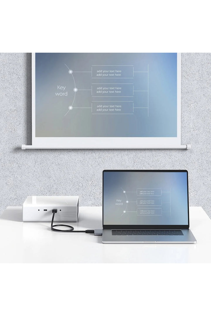 Macbook/iPad/iPhone Uyumlu Type-C HUB 4K 30HZ veya 1080P 60HZ HDMI 3.0 USB 3.5mm Kulaklık Çevirici