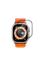 Load image into Gallery viewer, Apple Watch 8 Ultra 49mm Uyumlu Watch Ekran Koruyucu Darbelere Dayanıklı Tam Kaplayn Esnek Nano Cam
