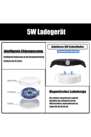 Huawei GT2 42mm/46mm Uyumlu Şarj Kablosu Manyetik Kablosuz Hızlı Şarj Aleti Standı