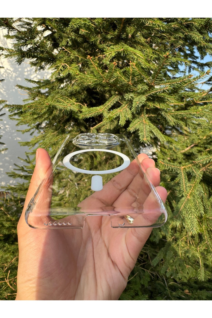 Xiaomi Redmi Note 14 Pro 5G Uyumlu Kılıf Sert Sararmaz Magsafe Kamera Korumalı Dayanıklı Kapak