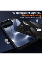 Load image into Gallery viewer, iPhone 15 Pro Max Uyumlu Kılıf Kamera Çevresi Metal Sararmaya Karşı Dayanıklı Koruyucu Silikon Kapak
