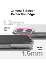 Load image into Gallery viewer, iPhone 16 Plus Uyumlu Kamera Çıkıntlı Korumalı Darbe Önleyici Şeffaf Esnek Renksiz Silikon Kapak
