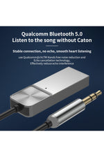 Load image into Gallery viewer, Mikrofonlu Araç Bluetooth Kiti Usb 3.5mm Aux Bluetooth Çevirici Dönüştrücü Hd Ses Kalite Arama/müzik
