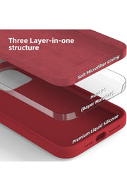 Yüksek Kaliteli iPhone 14 Pro  Uyumlu Kılıf Liquid Silikon Renkli Mat Lekelere Dayanıklı Kaymaz