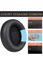 Load image into Gallery viewer, Ankr Soundcore Life Q30/Q35 Uyumlu Kulaklık Pedi Kumaş Koruyucu Yedek Kulaklık Pedi Kulaklık Süngeri
