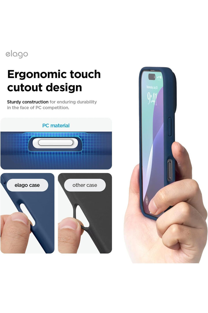 Yüksek Kaliteli iPhone 16 Uyumlu Kılıf Liquid Silikon Renkli Mat Lekelere Dayanıklı Kaymaz