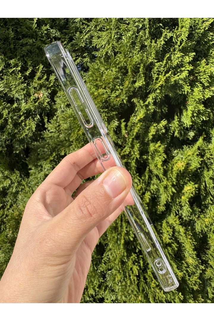 Samsung Galaxy S25 Fe Uyumlu Kılıf İnce Sert Sararmaz Magsafe Kamera Kenarı Koruyucu Dayanıklı Kapak