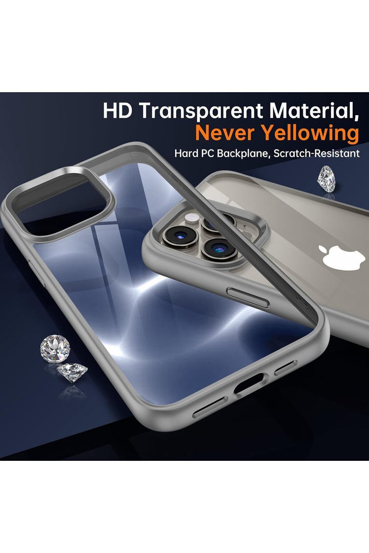 iPhone 15 Uyumlu Kılıf Kamera Çevresi Metal Sararmaya Karşı Dayanıklı Koruyucu Silikon Kapak