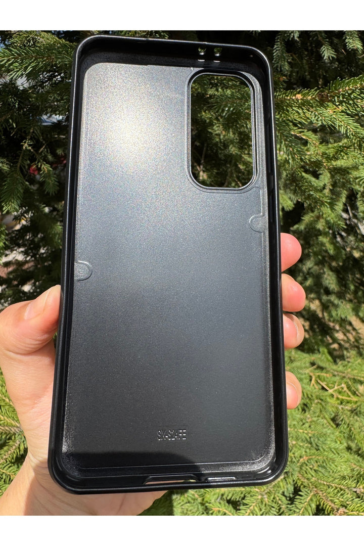 Samsung Galaxy S24 Fe Uyumlu Kılıf Parlak Mermer Desenli Kamera Kenar Koruyuculu Arka Kapak