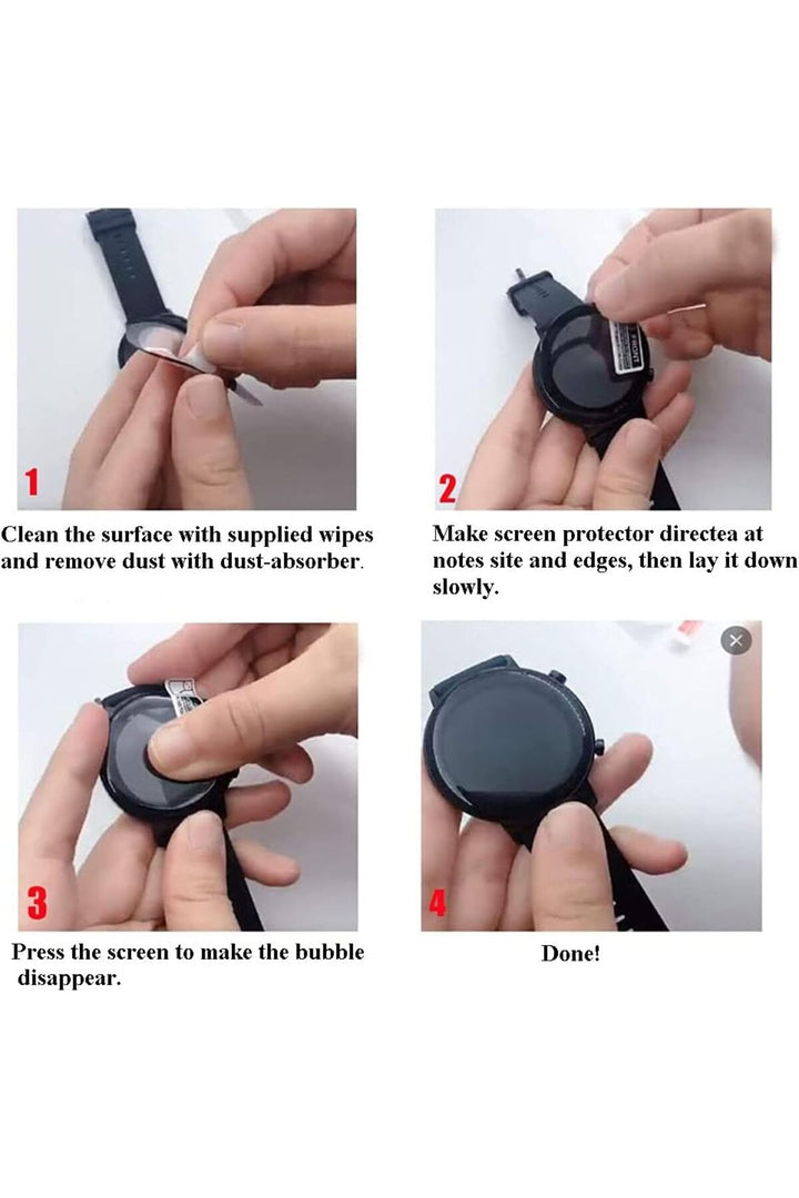Xiaomi Mi Band 6 Uyumlu Tam Kaplayan Darbelere Karşı Dayanıklı Kırılmaz Cam Nano Ekran Koruyucu