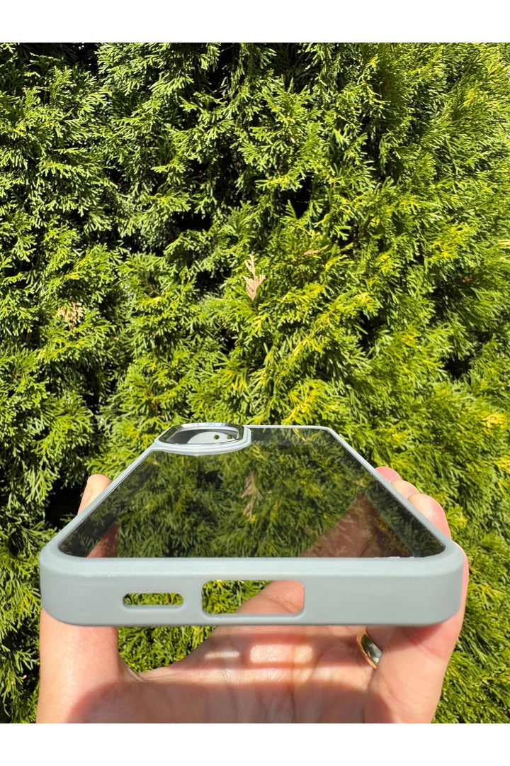 Samsung Galaxy S24 Fe Uyumlu Kılıf Siyah Transparan Şeffaf Kamera Çevresi Metal Koruyucu Silikon
