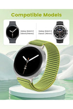 Load image into Gallery viewer, Samsung Galaxy Watch 8 40mm/44mm/Classic 46mm Uyumlu Sport Kumaş Ayarlanabilir Cırt Cırtlı Kordon
