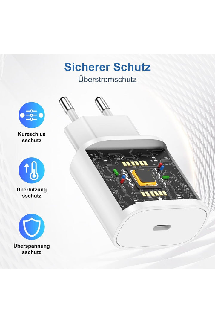 Apple Ipad Iphone 15/16 Plus/17 Pro Max Uyumlu 20w Hızlı Şarj Usb-c Type-c Pd Şarj Cihazı Şarj Aleti