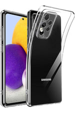 Load image into Gallery viewer, Samsung Galaxy A52 Uyumlu Kılıf 3d Kamera Korumalı Darbe Önleyici Şeffaf Transparan Esnek Silikon
