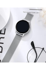 Load image into Gallery viewer, Huawei Watch GT/GT2E/GT2/GT2 Pro/GT3/GT3 Pro/GT4 46mm Uyumlu Kordon Mıknatıslı Parlak İnce Metal
