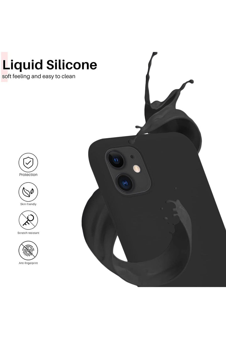Yüksek Kaliteli iPhone 11 Uyumlu Kılıf Liquid Silikon Renkli Mat Lekelere Dayanıklı Kaymaz