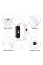 Load image into Gallery viewer, Xiaomi Mi Band 9 Uyumlu Kordon Liquid Silikon Ayarlanabilir Renkli Lekelere Dayanıklı Lansman Kordon
