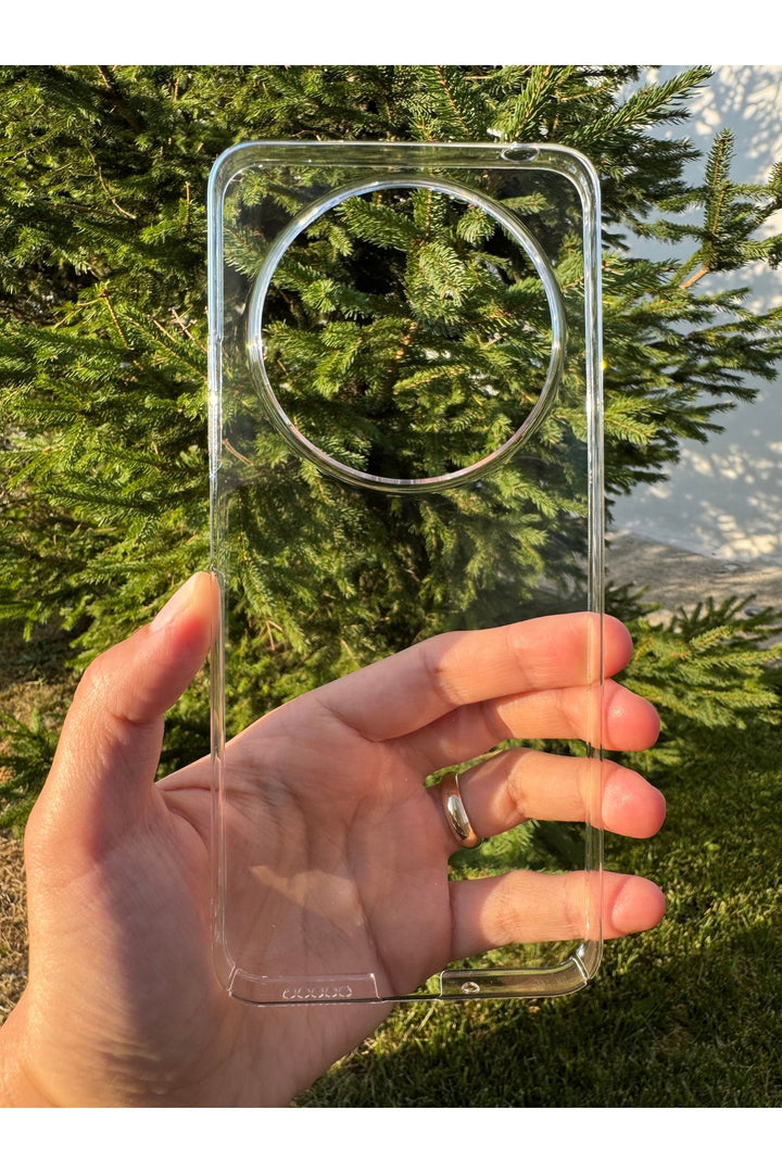 Xiaomi Redmi 14C Uyumlu Kılıf Sert Sararmaz Kamera Çevresi Yükseltilmiş Koruyucu Dayanıklı Kapak