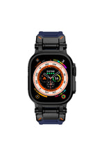 Load image into Gallery viewer, Apple Watch 8 7 6 5 4 3 2 1 42mm/44mm/45mm/49mm Uyumlu Kordon Ayarlanabilir Titanyum Metal Başlıklı

