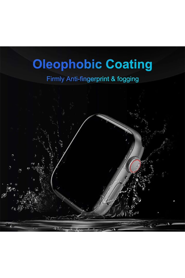 Apple Watch 10 42mm Uyumlu Ekran Koruyucu Ekranı Tam Kaplayan 3D Kavisli Darbelere Karşı Dayanıklı