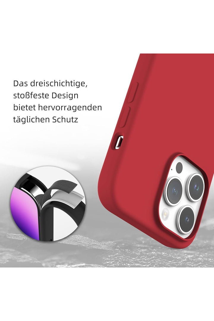 Yüksek Kaliteli iPhone 14 Pro  Uyumlu Kılıf Liquid Silikon Renkli Mat Lekelere Dayanıklı Kaymaz
