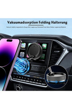 Load image into Gallery viewer, Yüksek Kalite iPhone Uyumlu Magsafe Araç İçi Telefon Tutucu Ayarlanabilir Vakumlu Güçlü Mıknatıslı
