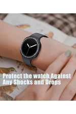 Load image into Gallery viewer, Samsung Galaxy Watch 8 40mm Uyumlu Kılıf Parlak Taşlı Kasa Koruyucu
