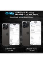Load image into Gallery viewer, İphone 15 Pro/iphone 15 Pro Max Uyumlu Kamera Lens Koruyucu Dayanıklı Renkli Metal Temperli Cam
