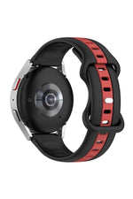 Load image into Gallery viewer, Huawei Watch GT/GT2E/GT2/GT2 Pro/GT3/GT3 Pro/GT4 46mm Uyumlu Renkli Çizgili Silikon Kordon
