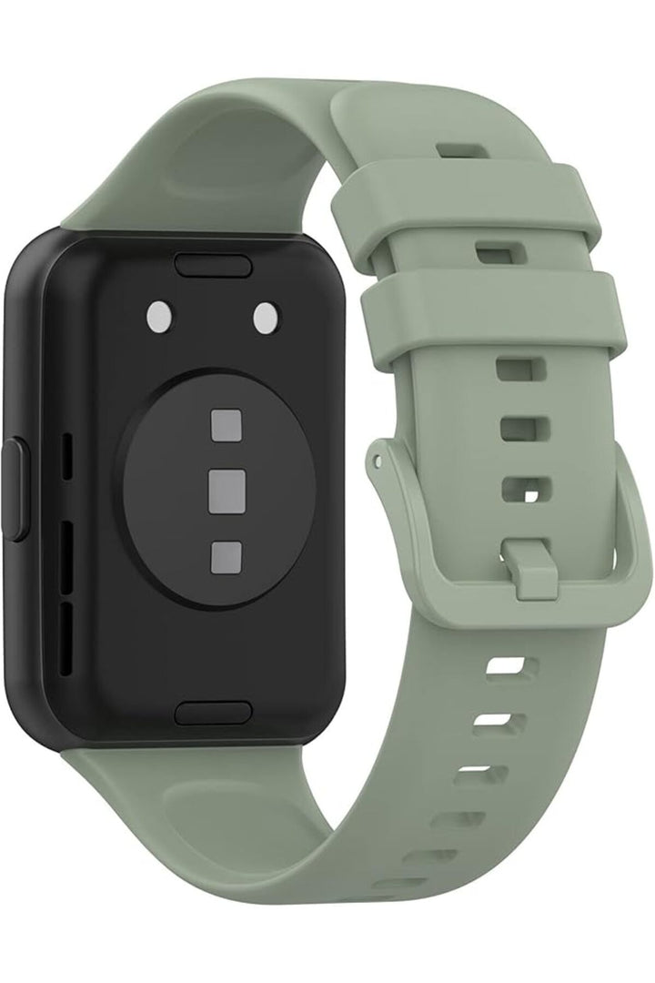 Huawei Watch Fit2 Uyumlu Kordon Liquid Silikon Ayarlanabilir Renkli Lansman Kordon