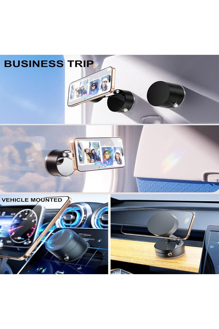 Yüksek Kalite Araç içi Magsafe Telefon Tutucu Kilitli Vakum Telefon ve Tablet Tutucu Masaüstü Stand