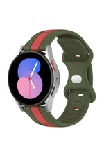 Load image into Gallery viewer, Huawei Watch GT/GT2E/GT2/GT2 Pro/GT3/GT3 Pro/GT4 46mm Uyumlu Renkli Çizgili Silikon Kordon
