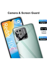 Load image into Gallery viewer, Xiaomi Redmi 10C/PocoC40 Uyumlu Kılıf 3D Kamera Korumalı Darbe Önleyici Şeffaf Esnek Silikon Kapak
