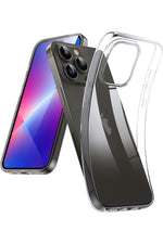 Load image into Gallery viewer, iPhone 14 Pro Max Uyumlu Kılıf Darbelere Dayanıklı Ultra ince Şeffaf Renksiz Esnek Silikon
