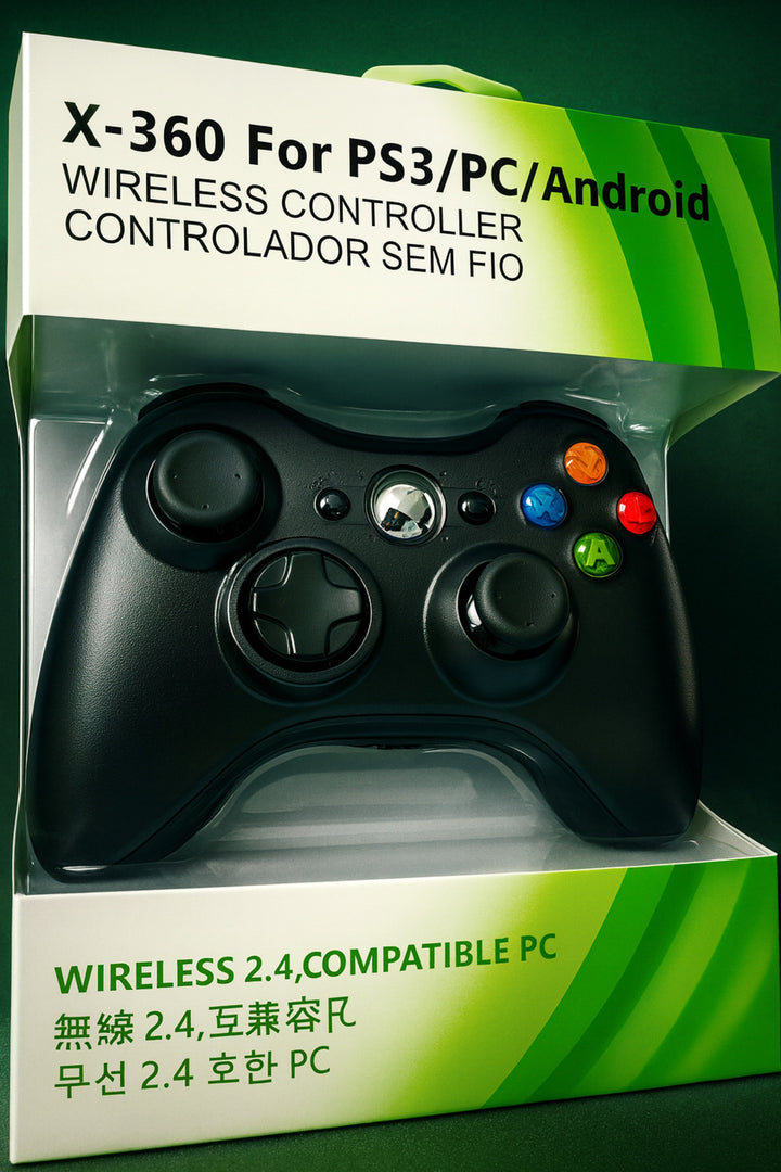 PS3/PC/Android/X-Box Uyumlu JoyStick Kablosuz Oyun Kolu Yüksek Kalite Wireless Titreşimli Kumanda