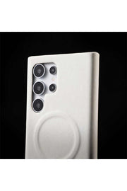 Samsung Galaxy S23 Ultra Uyumlu Deri Magsafe Kılıf Yüksek Kaliteli Kablosuz Şarj Destekli Manyetik