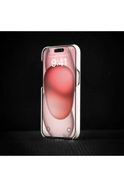 iPhone 15 Pro Uyumlu Deri Magsafe Kılıf Yüksek Kaliteli Kablosuz Şarj Destekli Manyetik Kapak