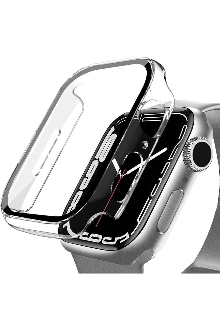 Apple Watch Watch 10 Serisi 42mm Uyumlu Kılıf Kasa ve Ekran Koruyucu Guard Case Renkli Kasa Koruma