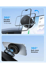Load image into Gallery viewer, iPhone 13/14/15/16/17 Pro Max Uyumlu Magsafe Cam/Ayna/Torpido Vantuzlu 360 Araç içi Telefon Tutucu
