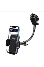 Load image into Gallery viewer, Araç içi Telefon Tutucu Büyük Boy Uzun Vantuzlu Cam ve Torpido için Uygun 360 Dönebilen Tutucu
