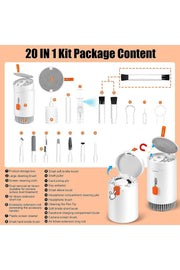 Çok Fonksiyonlu Telefon/Airpods/Kulaklık/Bilgisayar/Tablet/Klavye Temizleme Aracı Temizlik Kiti