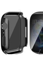 Load image into Gallery viewer, Apple Watch 44mm Uyumlu Kılıf Ekran ve Kasa Koruma Hayalet/Privacy Gizlilik Özellikli Kasa Koruyucu
