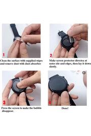 Xiaomi Mi Band 5 Uyumlu Tam Kaplayan Darbelere Karşı Dayanıklı Kırılmaz Cam Nano Ekran Koruyucu