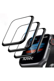 Apple Watch 41mm Uyumlu Koruyucu Ekranı Tam Kaplayan Parmak İzi Bırakmayan Nano 3D Mat Ekran Koruma