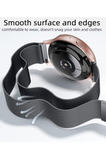 Load image into Gallery viewer, Huawei Watch GT/GT2E/GT2/GT2 Pro/GT3/GT3 Pro/GT4 46mm Uyumlu Kordon Mıknatıslı Parlak İnce Metal
