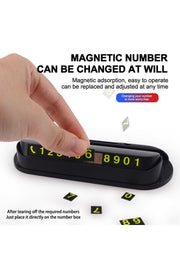 Araç içi Telefon Numaratör Araç Park Telefonu Premium Kokulu Telefon Tutucu Özellikli Numaratör