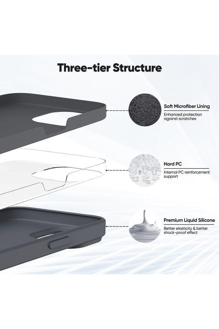 Yüksek Kaliteli iPhone 15  Uyumlu Kılıf Liquid Silikon Renkli Mat Lekelere Dayanıklı Kaymaz