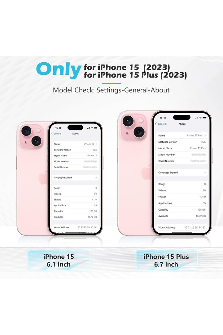 İphone 15/iphone 15 Plus Uyumlu Kamera Lens Koruyucu Dayanıkl Renkli Metal Temperli Cam Koruma
