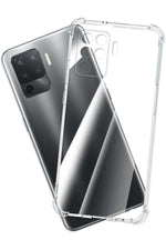 Load image into Gallery viewer, Oppo Reno 5 Lite Uyumlu Kılıf 3D Kamera Korumalı Darbe Önleyici Şeffaf Renksiz Esnek Silikon
